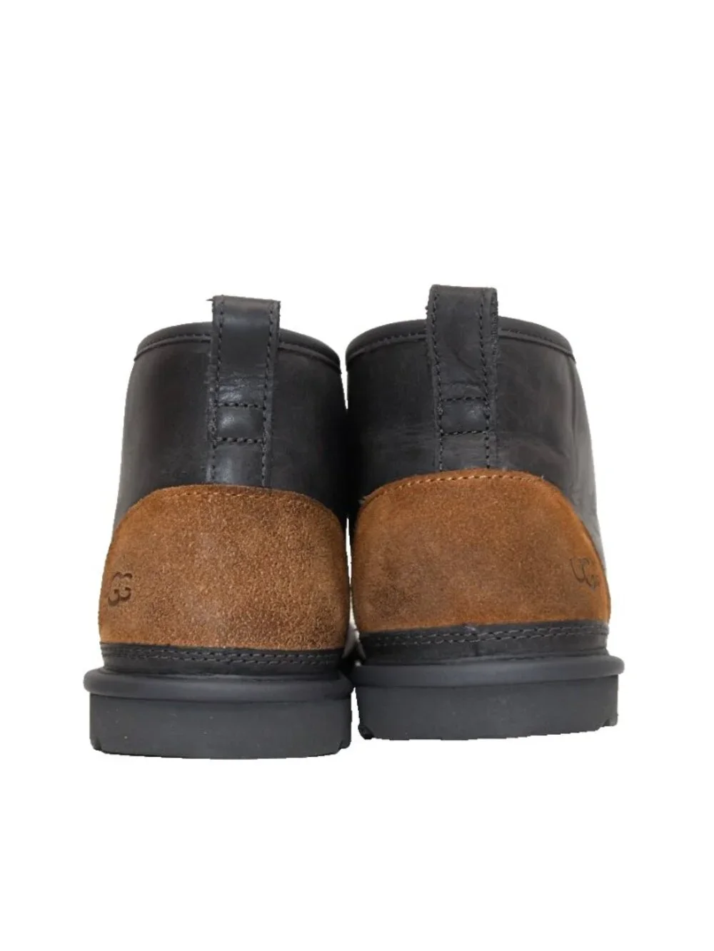 New! UGG Men's Neumel Era Boot Black Leather Size 8 DD532 1171111